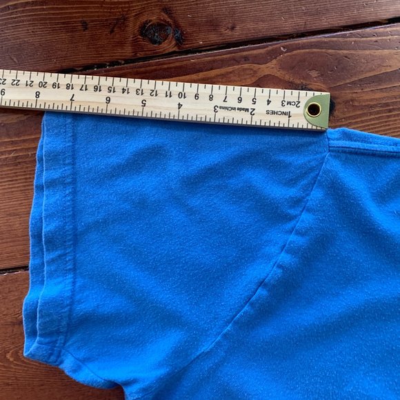 Men's Yeti Small Blue 100% Cotton Short Sleeve T-Shirt GUC - Picture 8 of 8